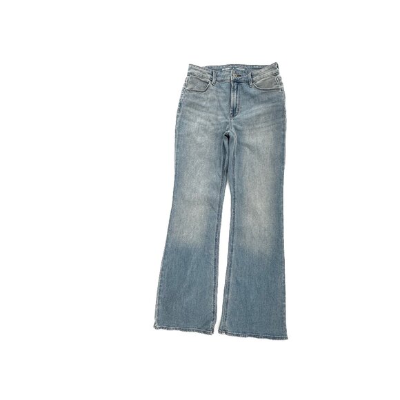Old Navy High Rise Wow Flare Women's size 2 Light Blue Denim Jeans - Picture 1 of 5
